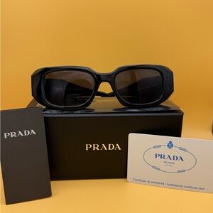 Prada Sleek Black Eyewear